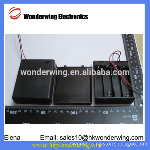 4 slot 18650 plastic Battery Holder